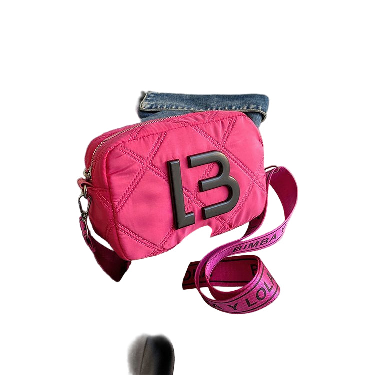 Solid Color Small Square Bags Women Fashion Underarm Bag Rhombic Sewing Shoulder Messenger Bags